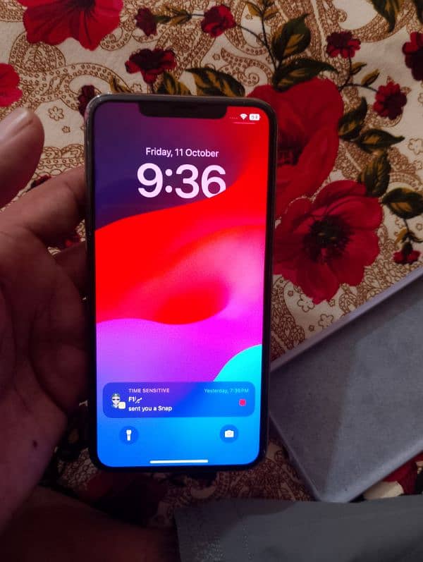 Iphone xs max 256 GB 7