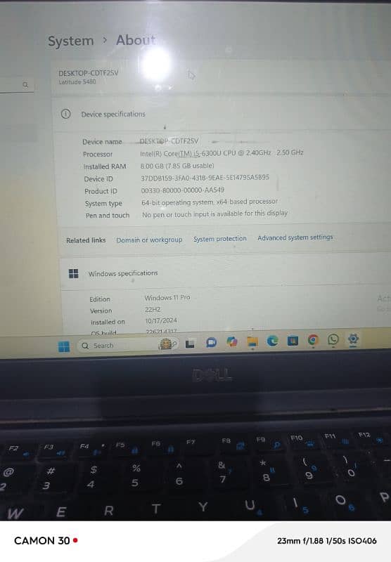 Dell latitude 5480 256 ssd 8 gb 2