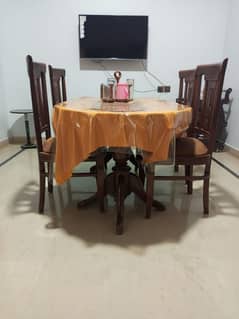 Dining table with 4 chairs