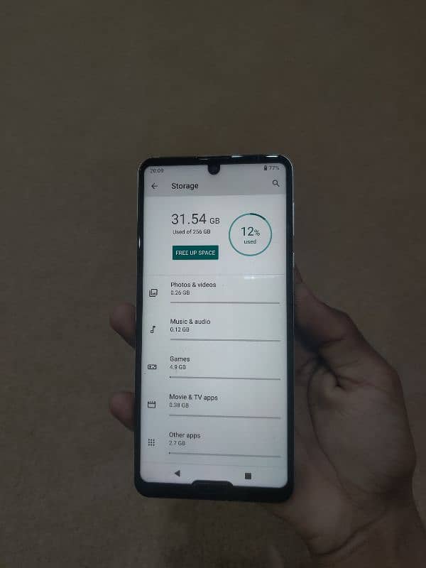 Aquos r5g 12 256 non pta 9