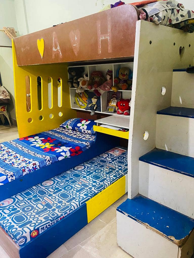 kids bunk bed / kids furniture / Triple bed / kids bed / bunk bed /bed 1