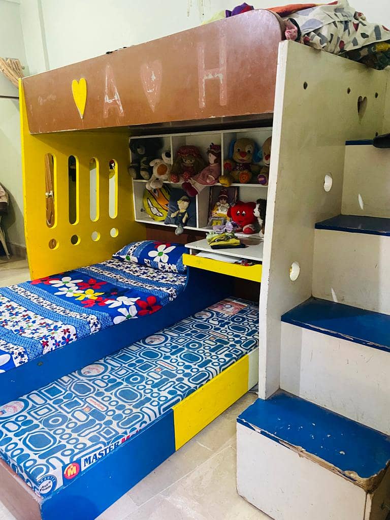 kids bunk bed / kids furniture / Triple bed / kids bed / bunk bed /bed 2