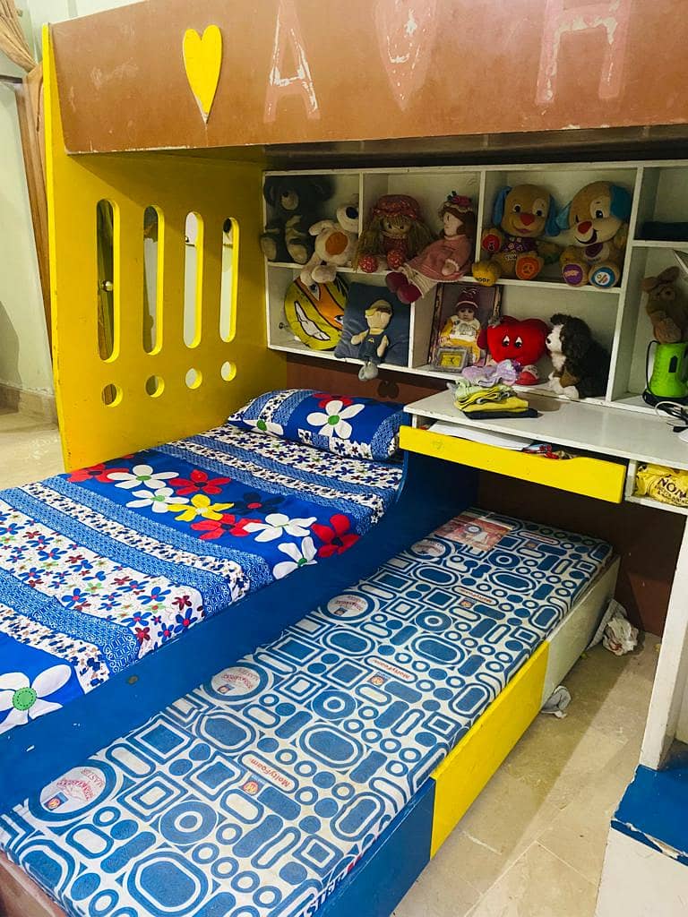 kids bunk bed / kids furniture / Triple bed / kids bed / bunk bed /bed 3