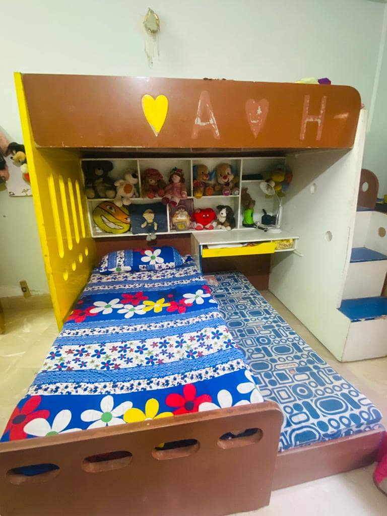 kids bunk bed / kids furniture / Triple bed / kids bed / bunk bed /bed 6