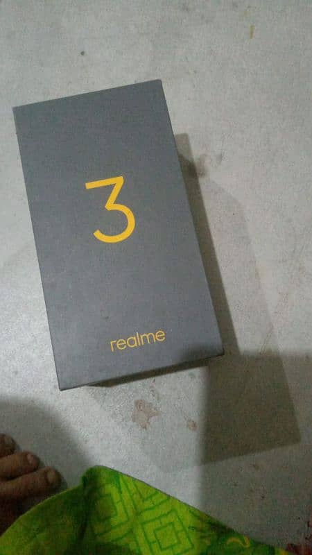 Realme 3 4/64 PTA Approved new condition 0