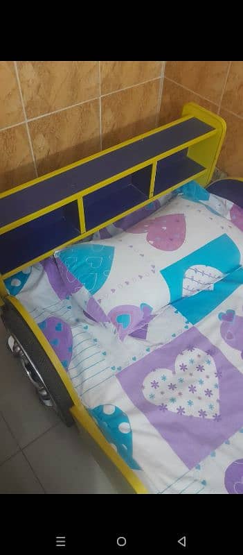 car design baby single bed 2