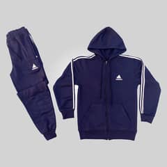 Sporty Tracksuit | Zipper Hoodie and Trouser Set | Activewear & Casual