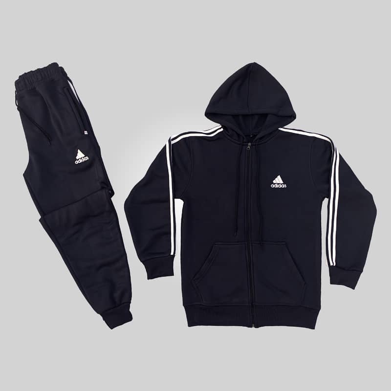 Sporty Tracksuit | Zipper Hoodie and Trouser Set | Activewear & Casual 2