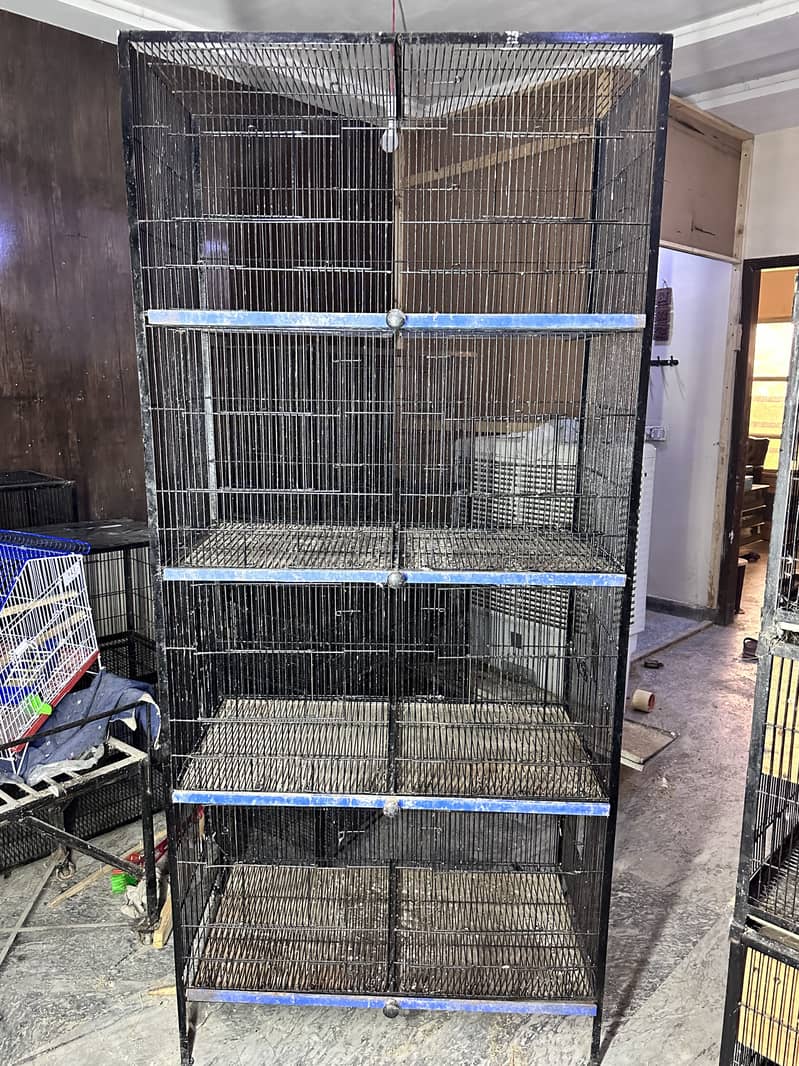 Cage 1.5 * 1.5 * 3 Spot welding Cage Heavy Wire perfect condition 6