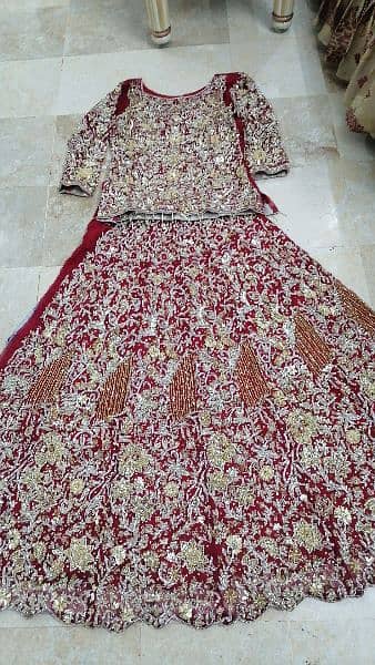 heavy bridal lehnga 2