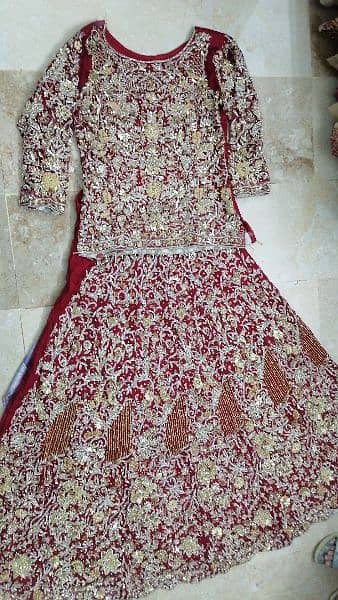 heavy bridal lehnga 3