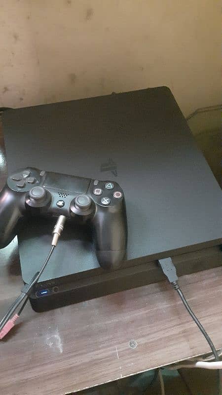 ps4 slim 500gb with rdr2 fifa20 2