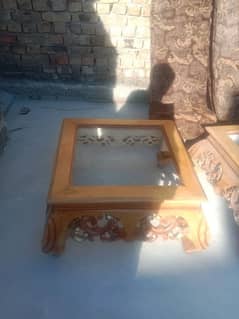 Chiniot Wood Centre Tables New Condition( urgent )