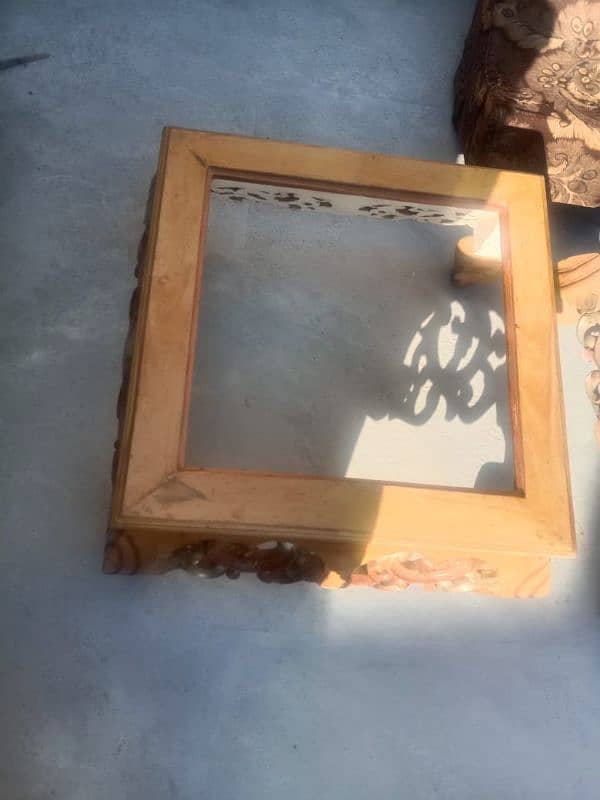 Chiniot Wood Centre Tables New Condition( urgent ) 2