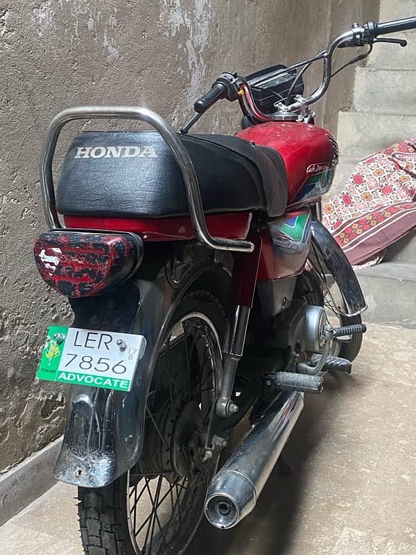 Honda Cd70 2017b model 2018 sticker 3