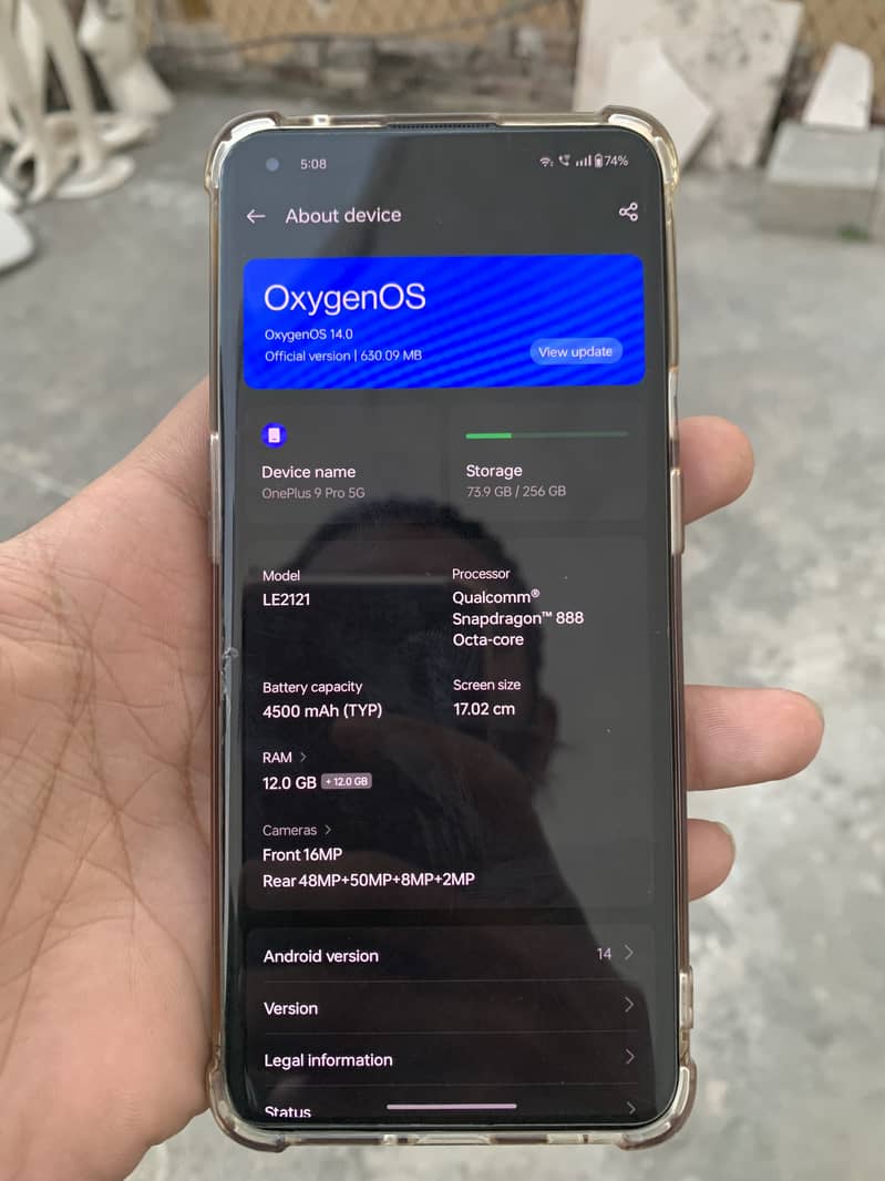 OnePlus 9 Pro 5G - Official PTA approved 12+12 RAM - 256GB Memory 4