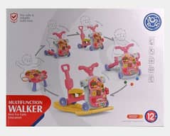 HAUNGER 5 in 1 multi functional walker with light and music