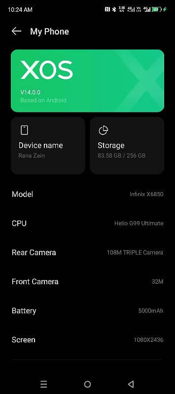 Infinix note 40 pro 5