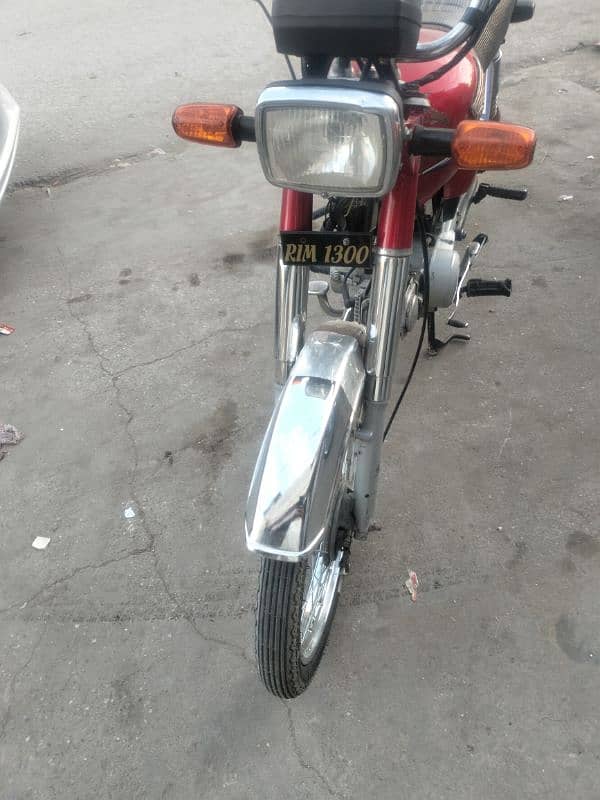 Honda CD70 model 2013 Rawalpindi number 03055228242 3