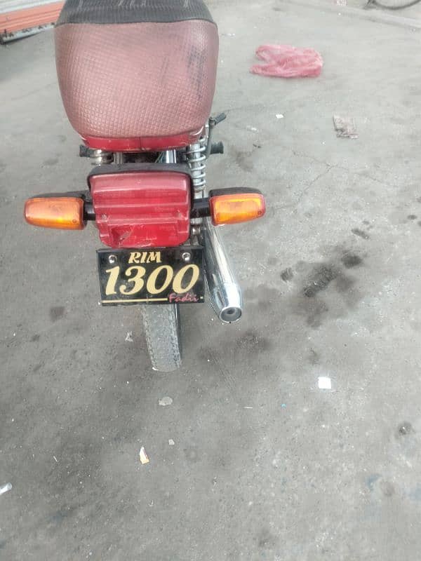 Honda CD70 model 2013 Rawalpindi number 03055228242 4