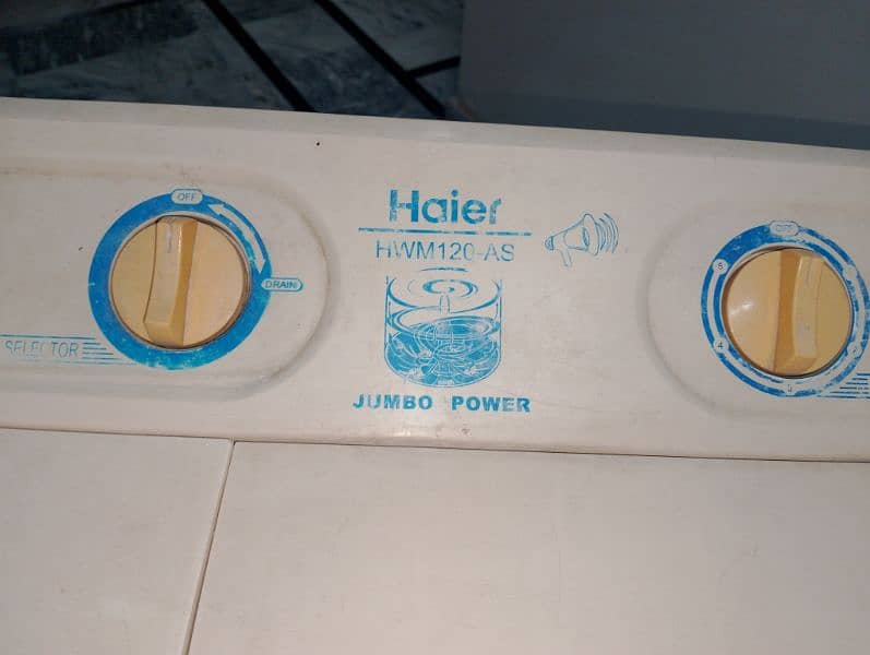 Haier HWM 120 AS 12kg washing machine 1