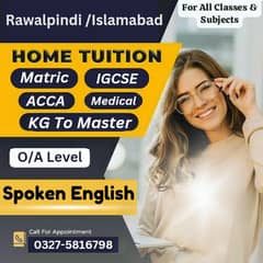 Home Tutor,Online Tutor,Home Tution,O/A level,Kg,Montess,IGCSE,English