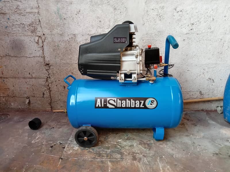 50ltr tank combined compressor 2. hp with 1month warranty 0