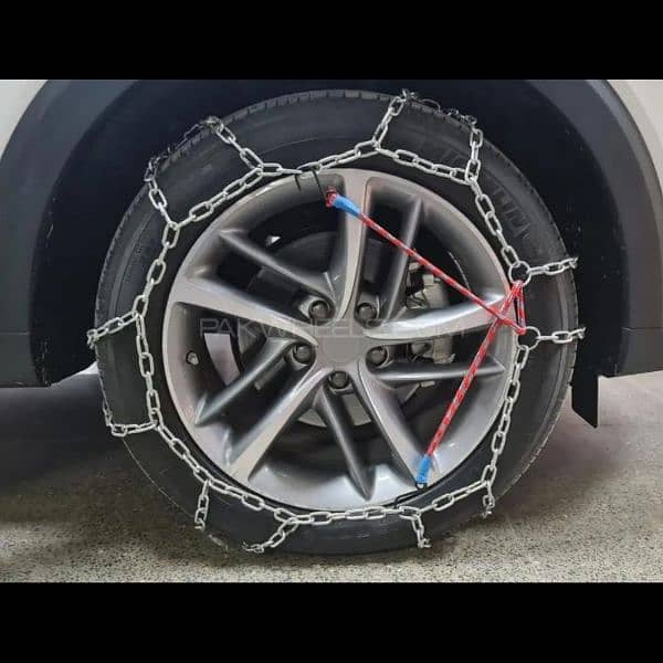 2pcs Snow Tire Chains Set Small cars for COROLA , CIVIC Cars  | 1