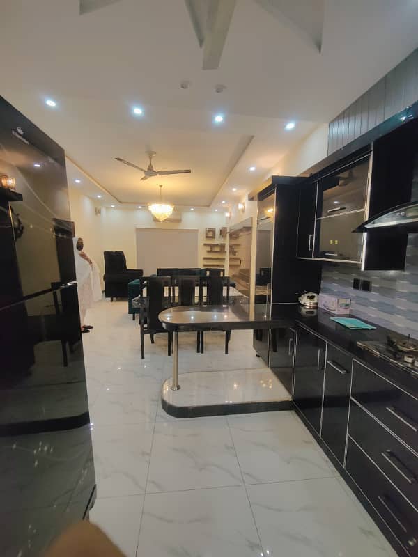 5 Marla Luxury Furnished Lower Portion Available For Rent In AA Block Bahria Town Lahore 0