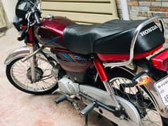 Honda Cd70cc All Pepper Clear Model 2019//0349-7520844