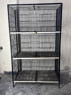 Cage size 1.5 * 1.5 * 3 Spot Welding Cage Good Condition