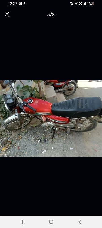 Honda 125 2003 modal leter nahi h or copy duplicate h stam bhi mily ga 2