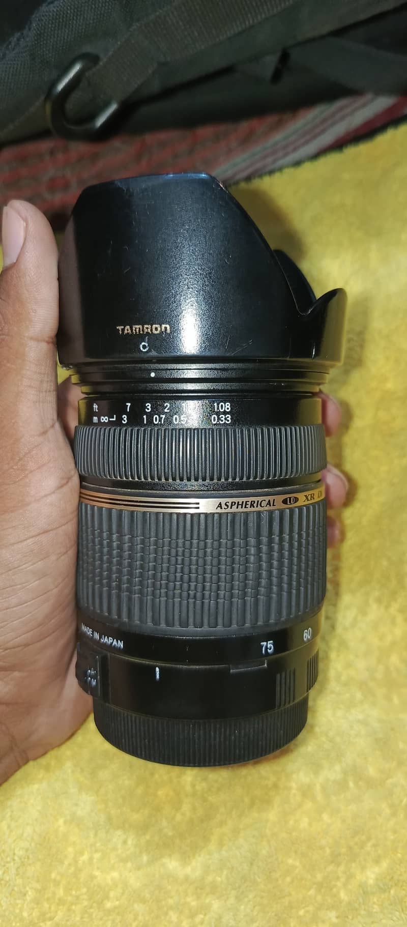 Tamron lenz for canon 28-75 10.10 condition for sale 2