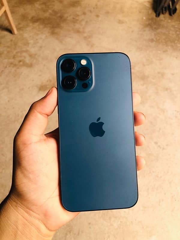 iphone 12 pro max pta approved 256gb Pacific Blue 2