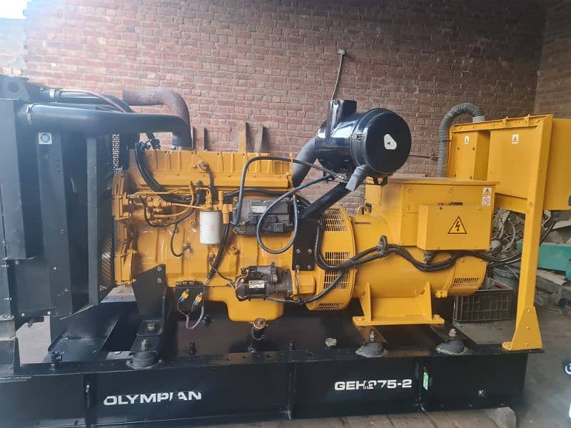 Olympian Caterpillar 250Kva Generator. 0