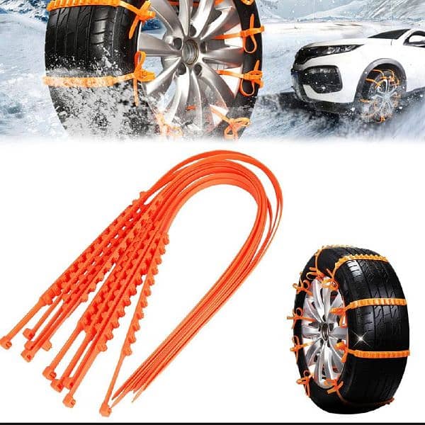 2pcs Snow Tire Chains Set Small cars for COROLA , CIVIC Cars  | 13