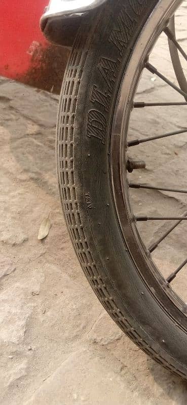 2rim fix tyre and tube. good condition. 1