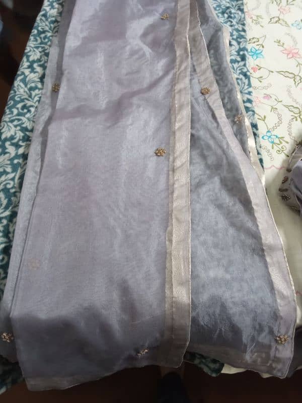 Mauve  Heavy kaam wala suit 8