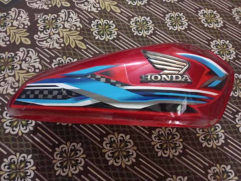 Honda 125 Tanki tape model 2024 good condition 5 start 3