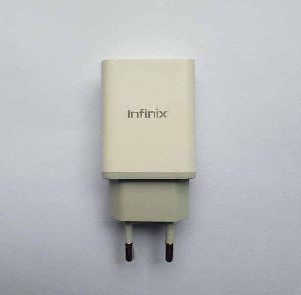 Infinix 18watt Fast charger with type c and (Micro USB cable) 3