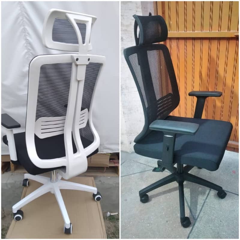 Computer revolving Chair , Office Chairs ( One Year Warranty ) 9