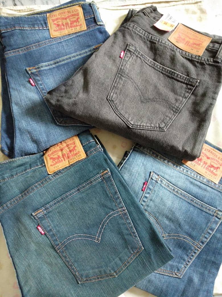 Dockers and Levi's and denizen 7