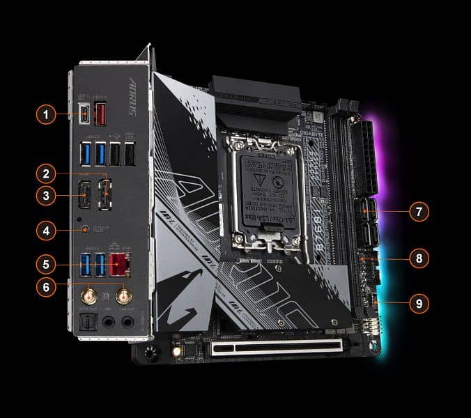 Mini ITX Motherboards H110 Z370 Z590 b760 0