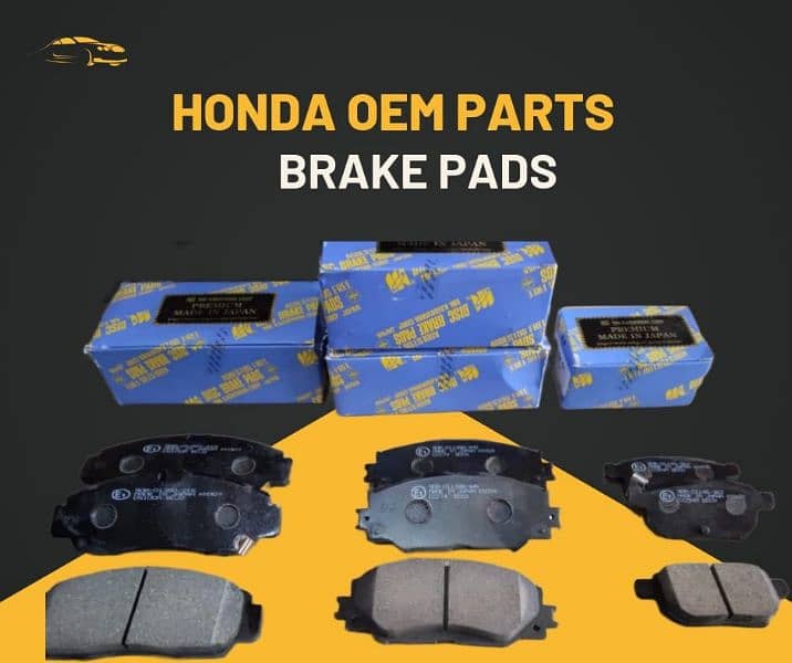 Disc Brake pad shoe honda city civic brv corolla xli yaris 20 05 15 18 1