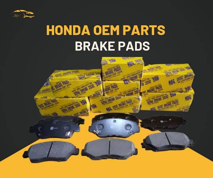 Disc Brake pad shoe honda city civic brv corolla xli yaris 20 05 15 18 2