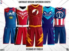 Printed superheroes Jerseys For Kids