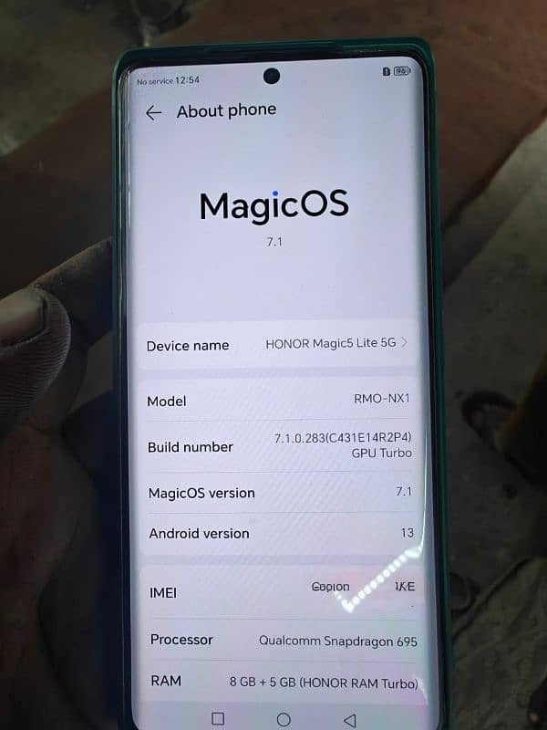 honor magic 5lite 8gb 256gb 5g 5