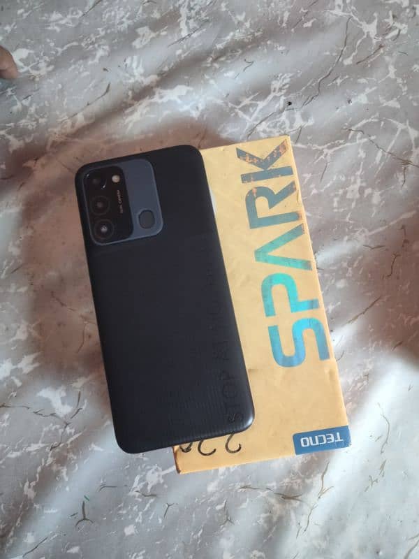 Tecno spark 8c. . with box 1