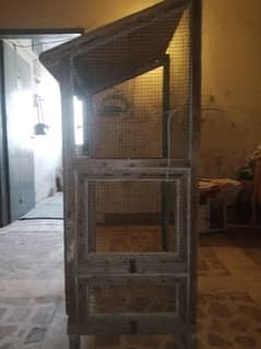 wood cage for hens