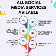 TikTok & Facebook Followers, Likes & Views.